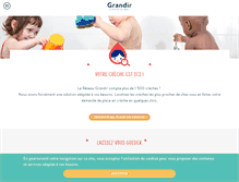 Tablet Screenshot of grandir.com